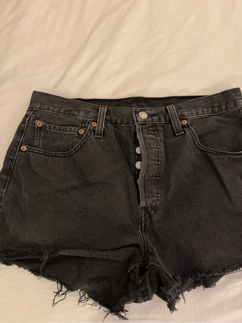 Levi’s Black Denim Shorts